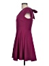 B. Darlin Solid Burgundy Cocktail Dress Size 11 - 12 - photo 5