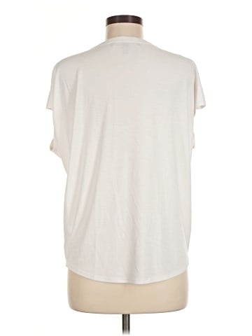 White House Black Market Short Sleeve Henley (view 2)