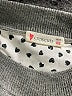 Crewcuts Polka Dots Gray Pullover Sweater Size 12 - photo 3