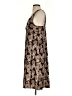 Jessica Paisley Brown Cocktail Dress Size XS (estimated) - photo 5