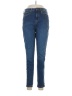 Mossimo Solid Blue Jeans Size 8R - photo 1