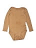 H&M 100% Cotton Solid Tan Long Sleeve Onesie Size 4T - photo 1