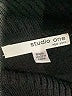 Studio One 100% Acrylic Chevron-herringbone Black Casual Dress Size S - photo 7