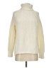 525 America 100% Cotton Ivory Turtleneck Sweater Size S - photo 1