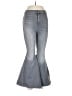 Free People Chevron-herringbone Gray Jeans Size 28 waist - photo 1