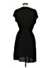 Halogen 100% Polyester Solid Black Casual Dress Size S - photo 2