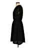 Halogen 100% Polyester Solid Black Casual Dress Size S - photo 5