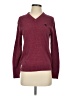 Express 100% Cotton Burgundy Pullover Sweater Size XS - photo 1