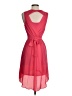 Express 100% Polyester Solid Pink Cocktail Dress Size XS - photo 2