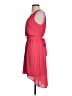 Express 100% Polyester Solid Pink Cocktail Dress Size XS - photo 5