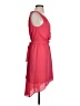 Express 100% Polyester Solid Pink Cocktail Dress Size XS - photo 4