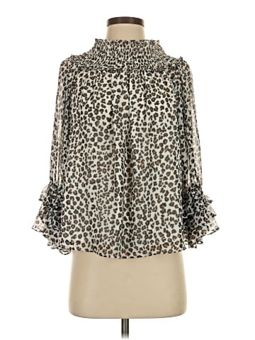 CeCe 3/4 Sleeve Blouse (view 1)