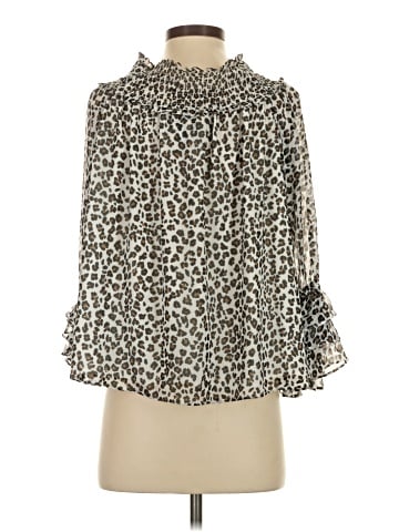 CeCe 3/4 Sleeve Blouse (view 2)