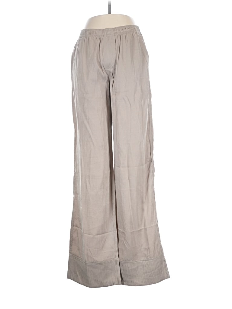 Zara Casual Pants In Gray