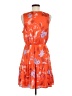 Eclair Tropical Orange Casual Dress Size M - photo 2