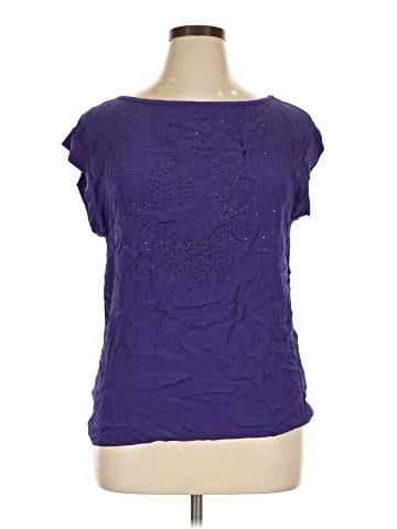 New York & Company Short Sleeve Top (view 1)
