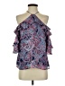 Parker 100% Polyester Blue Sleeveless Blouse Size XS - photo 1