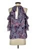 Parker 100% Polyester Blue Sleeveless Blouse Size XS - photo 2
