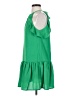 TCEC 100% Polyester Solid Green Casual Dress Size S - photo 5