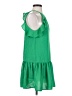 TCEC 100% Polyester Solid Green Casual Dress Size S - photo 4