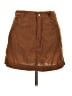 Unbranded Solid Brown Casual Skirt Size L - photo 1