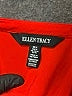 Ellen Tracy Red 3/4 Sleeve Blouse Size M - photo 7