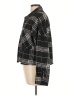 Ci Sono Plaid Black 3/4 Sleeve Button-Down Shirt Size L - photo 5