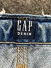 Gap 100% Cotton Graphic Blue Jeans Size 2 - photo 7