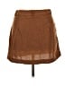 Unbranded Solid Brown Casual Skirt Size L - photo 2