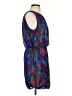 Tibi 100% Silk Tie-dye Blue Cocktail Dress Size 4 - photo 4
