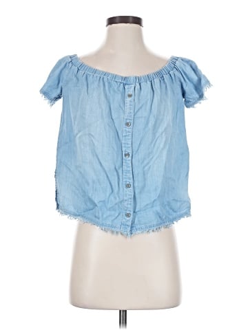 Cloth & Stone Short Sleeve Blouse (view 1)
