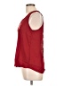 Freebird 100% Polyester Red Sleeveless Blouse Size L - photo 5
