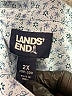 Lands' End 100% Cotton Blue 3/4 Sleeve Blouse Size 2X - photo 7
