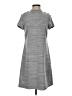 Donna Morgan Solid Gray Casual Dress Size 4 - photo 1