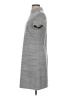 Donna Morgan Solid Gray Casual Dress Size 4 - photo 5