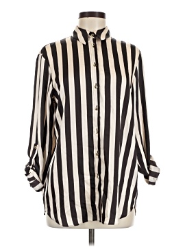 River Island 3/4 Sleeve Button Down Shirt
