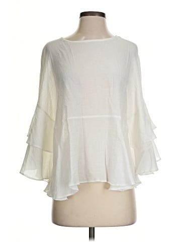 Eri + Ali 3/4 Sleeve Blouse (view 1)