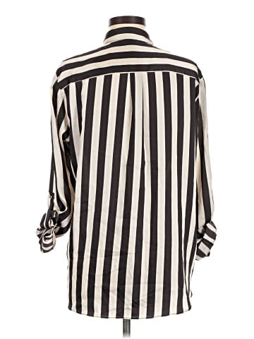 River Island 3/4 Sleeve Button-Down Shirt (view 2)