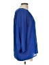 Jemma 100% Polyester Blue 3/4 Sleeve Blouse Size L - photo 4