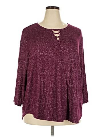 Bobeau 3/4 Sleeve T-Shirt (view 1)