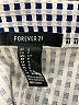 Forever 21 Houndstooth Blue Casual Skirt Size S - photo 4