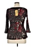 Mandee 100% Polyester Black 3/4 Sleeve Blouse Size XL - photo 2