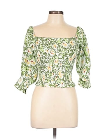 Blush 3/4 Sleeve Blouse (view 1)