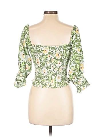 Blush 3/4 Sleeve Blouse (view 2)