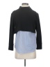 Drew Color Block Black 3/4 Sleeve Top Size XS - photo 1