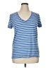 Gap Stripes Blue Short Sleeve T-Shirt Size XL - photo 1