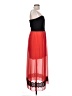 En Focus Studio Color Block Red Cocktail Dress Size 12 - photo 4