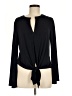 Ann Taylor Black Long Sleeve Blouse Size M - photo 1