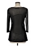 MESMERIZE Black 3/4 Sleeve Top Size M - photo 2