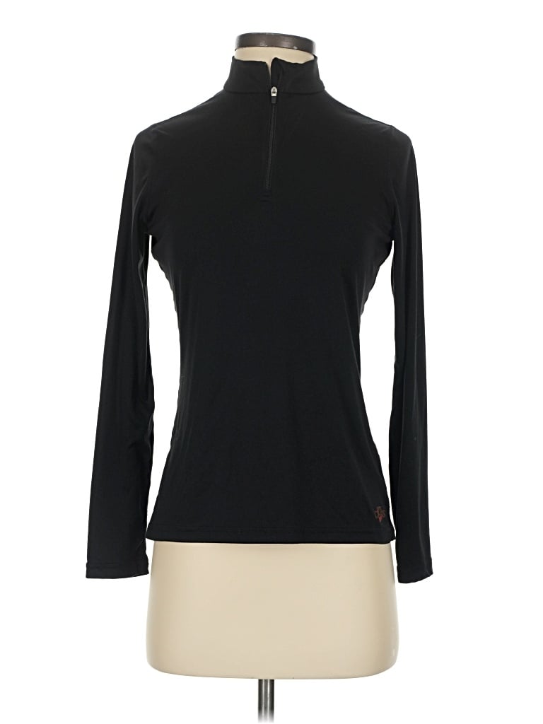 Pre-owned Hot Chillys Long Sleeve Turtleneck In Black